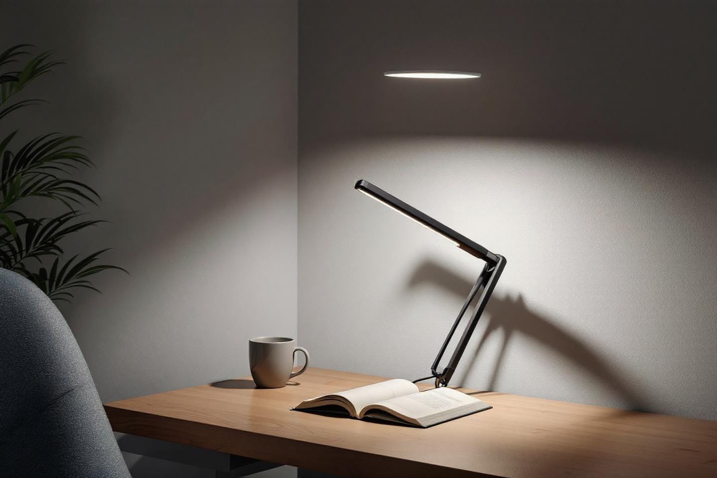 Lampe de bureau LED pour éviter la fatigue
